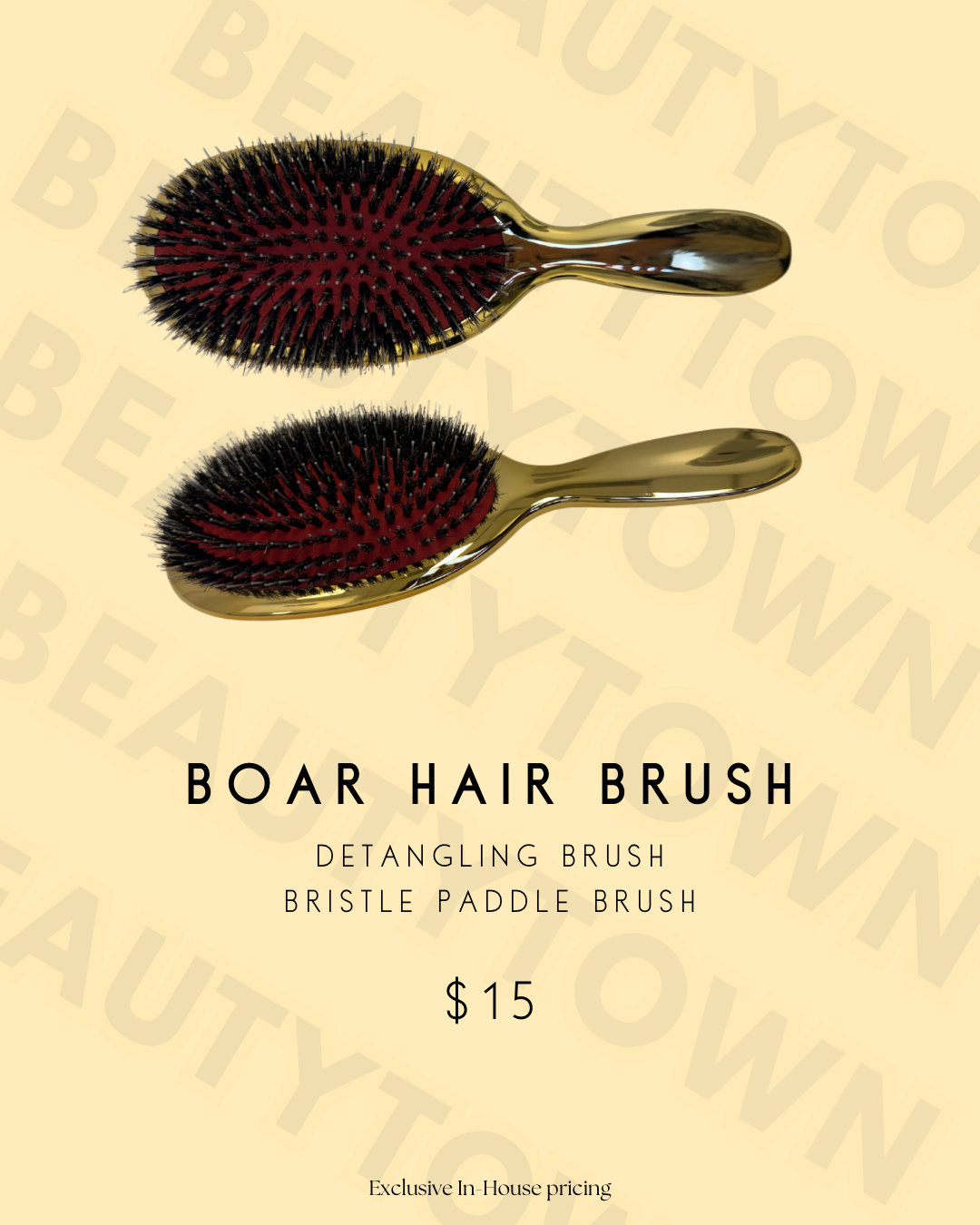 Boar Hair Brush