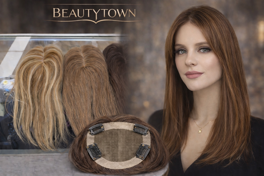 Premium lace human hair topper