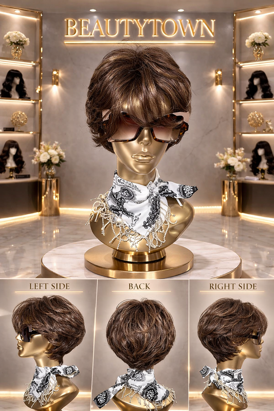 Luxury Layered Pixie Wig