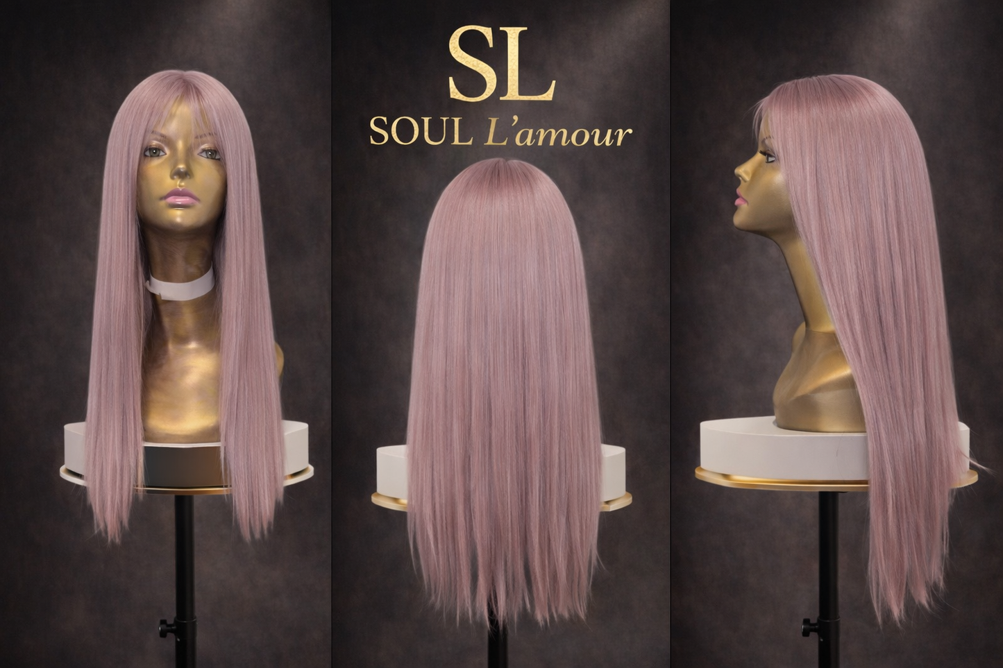 Soul L’amour - Luxury Peach pink wig