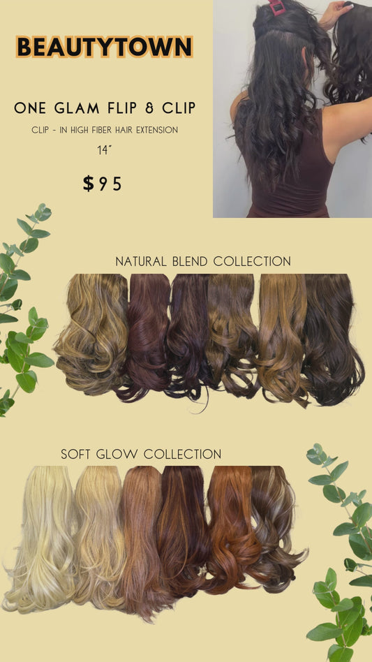 One Glam Flip & Clip 14'